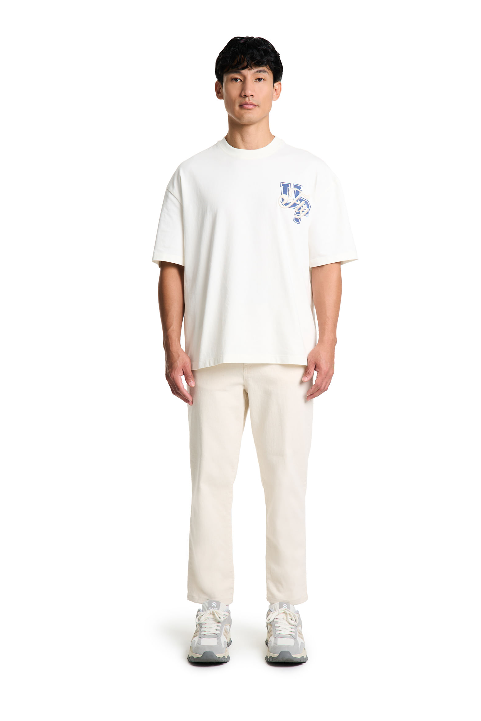 Camiseta College oversized Unisex Fly Up