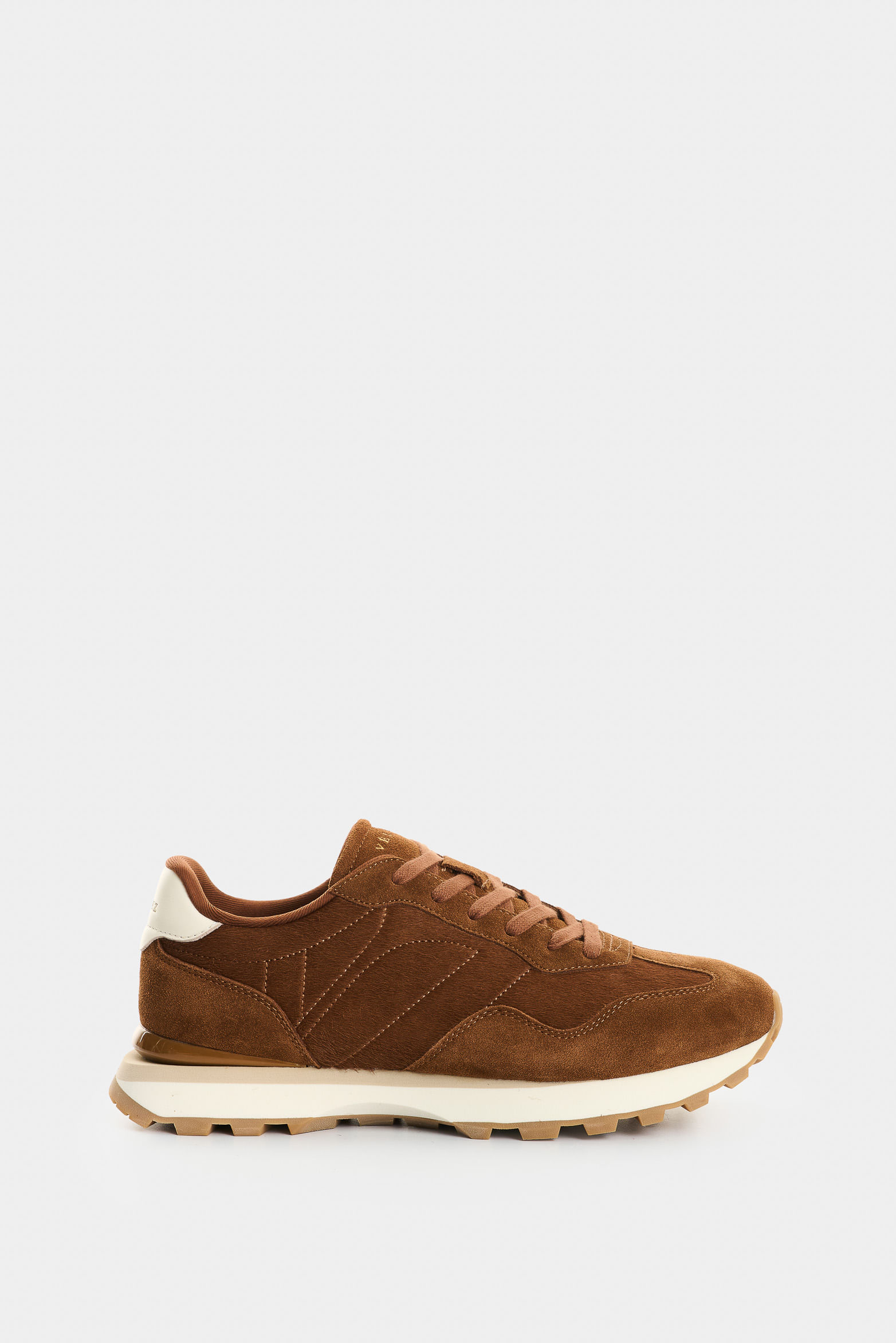 Tenis en cuero pelo para mujer Sahara