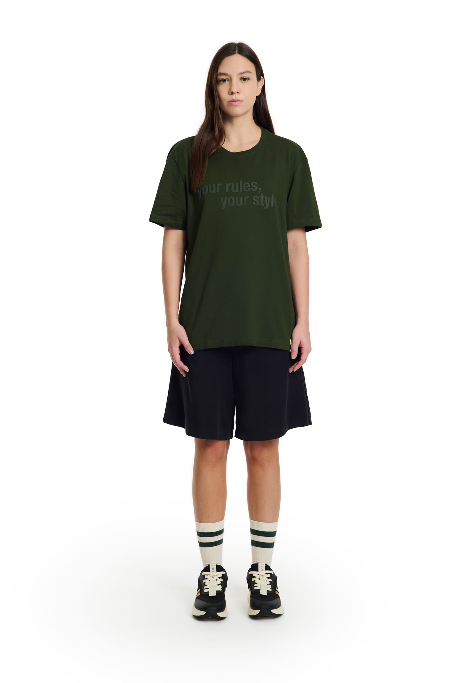 Camiseta Regular Star Unisex Fly Up