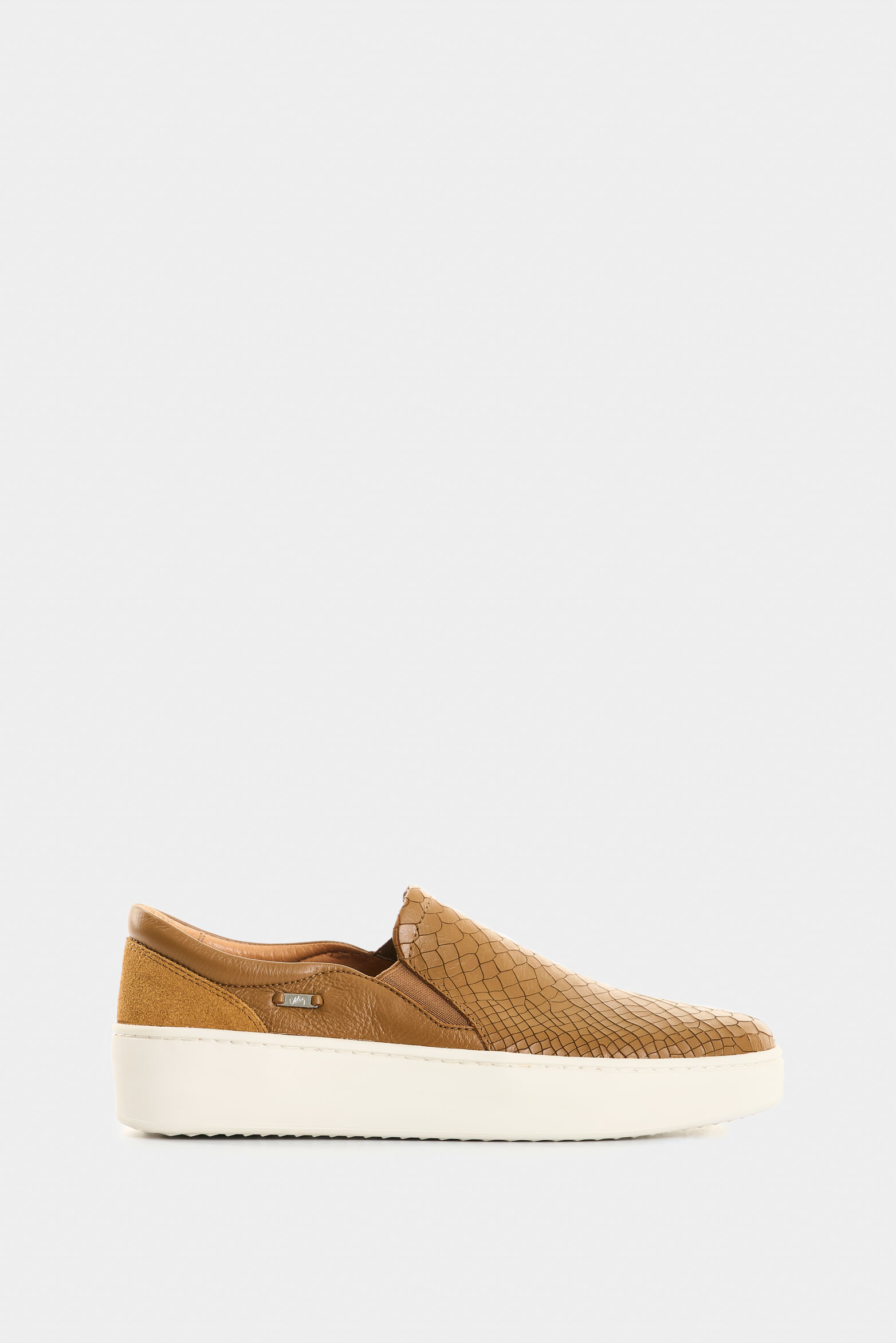 Mocasines de cuero grabado para mujer Nereida