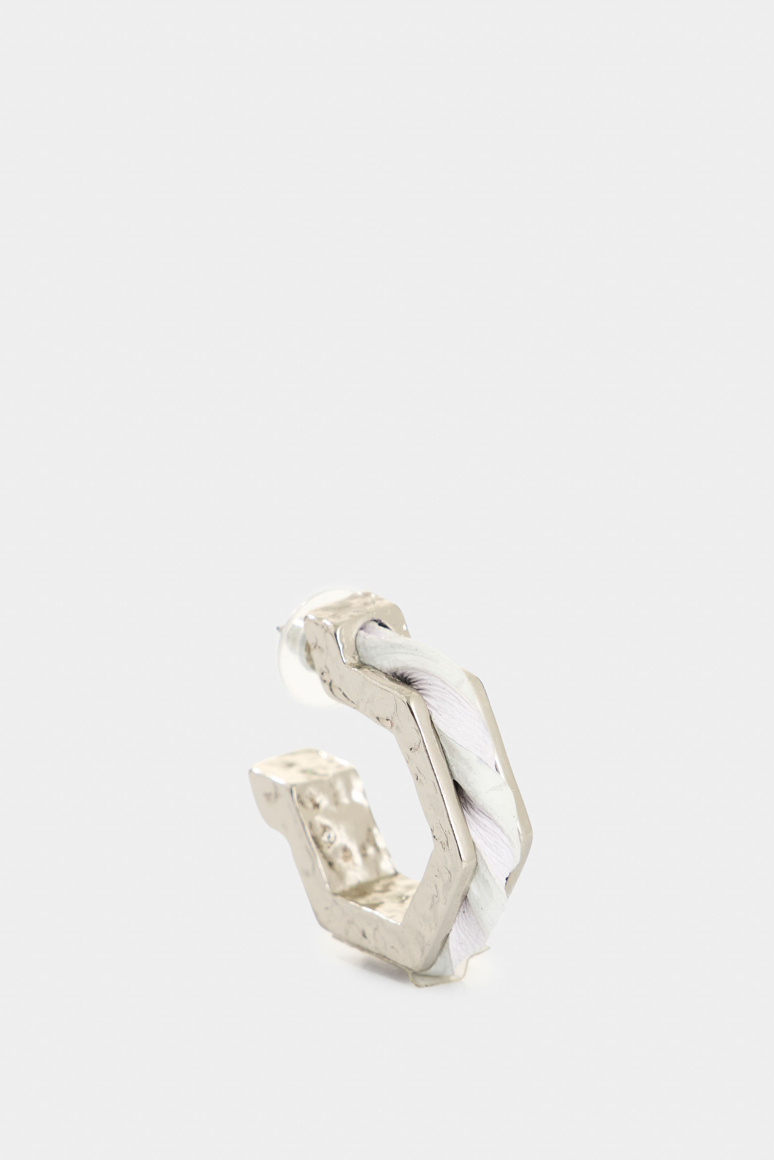 Aretes Herencia para mujer espiral cuero