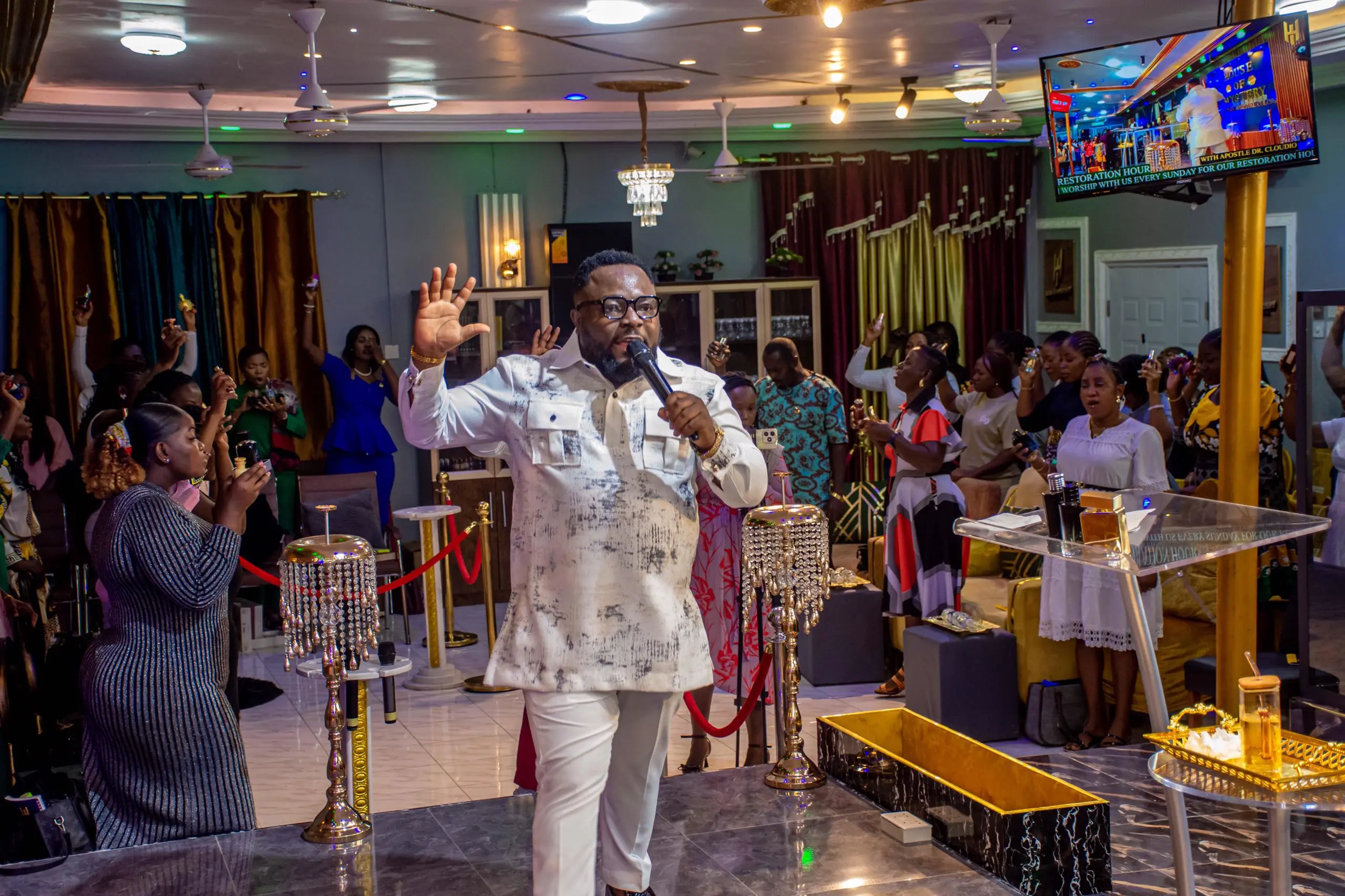 Mystery Embassy International church moment 11 - worship service, community gathering, or special celebration