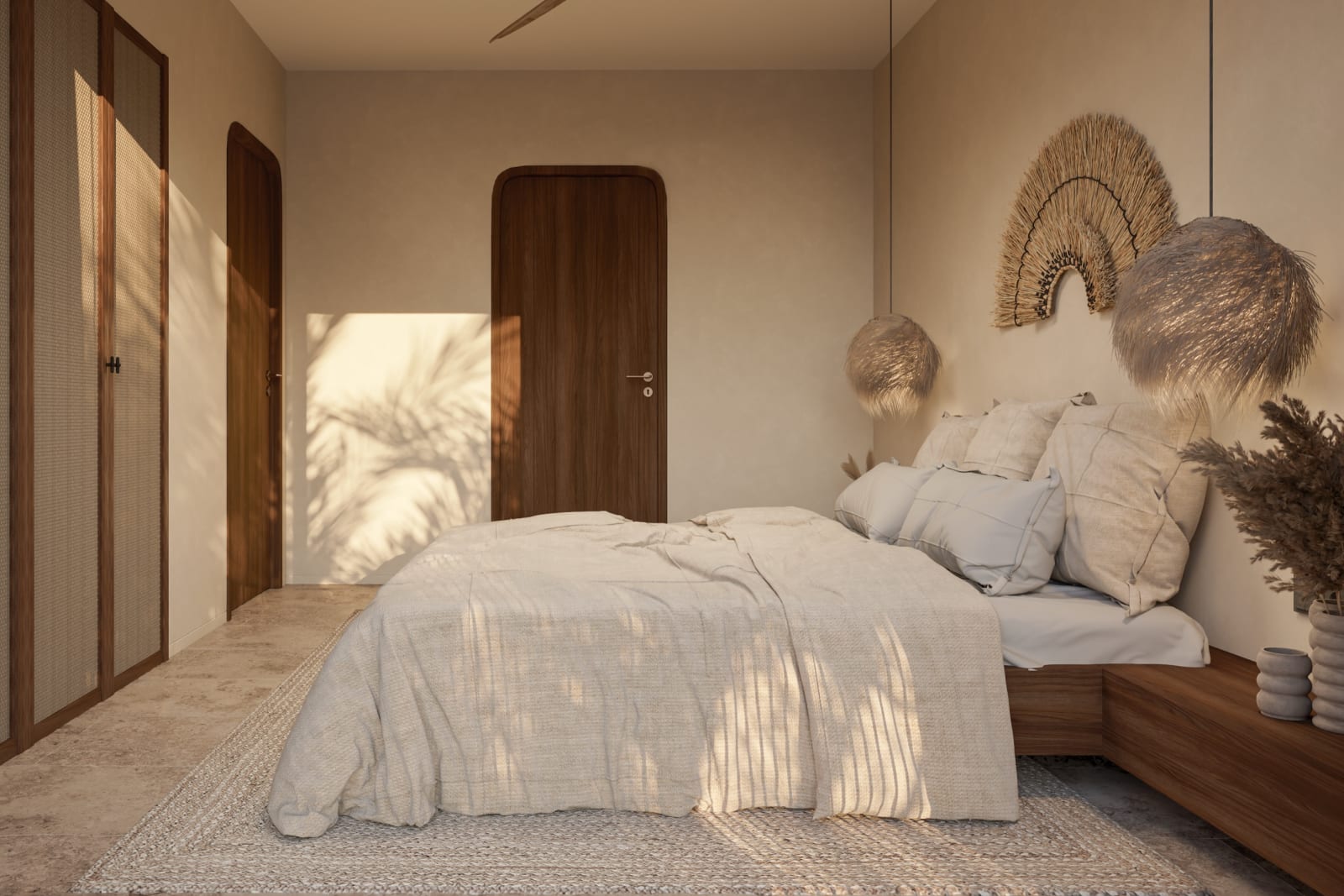 A bedroom of a Premium Apartment