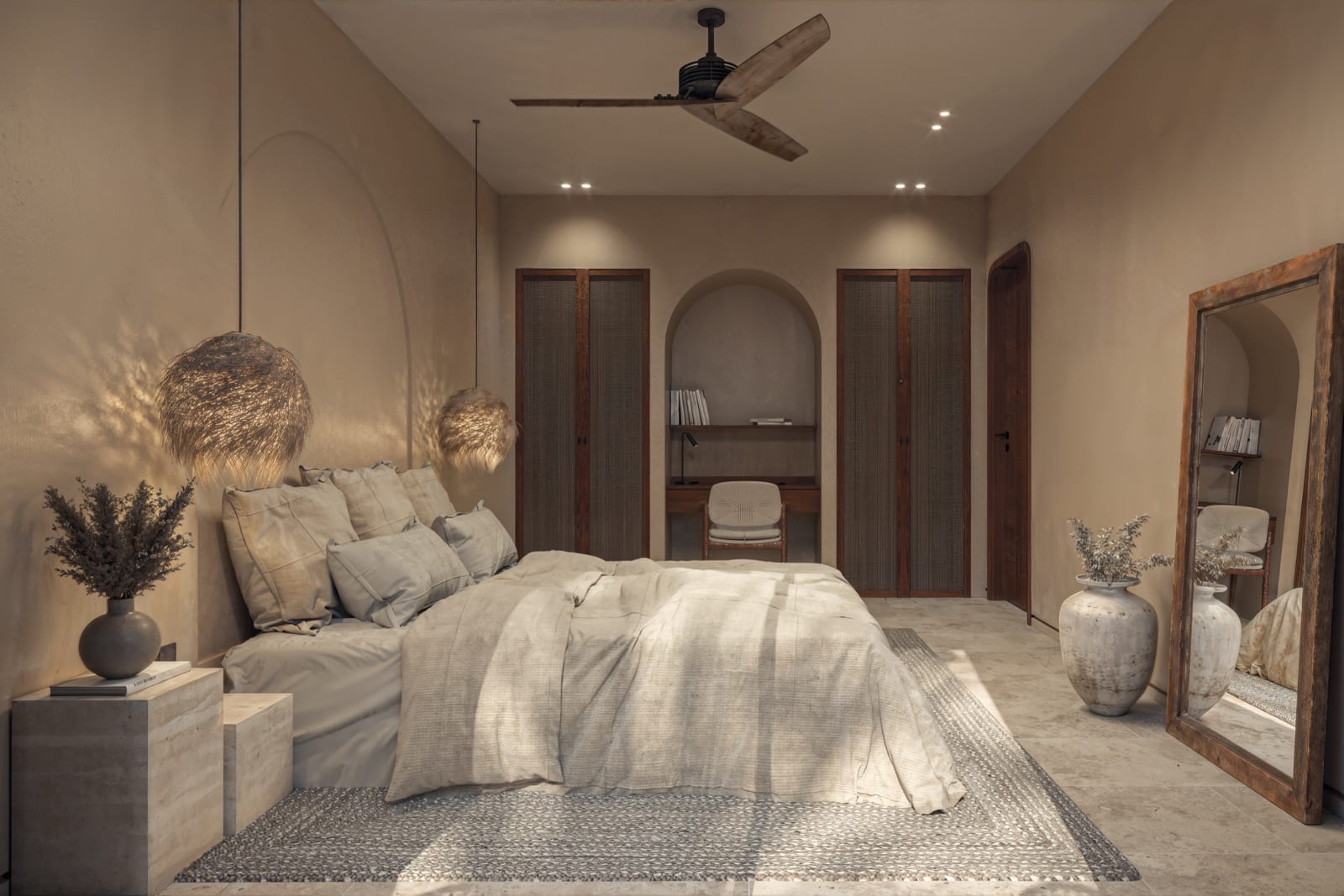 El dormitorio de un Apartamento Mágico