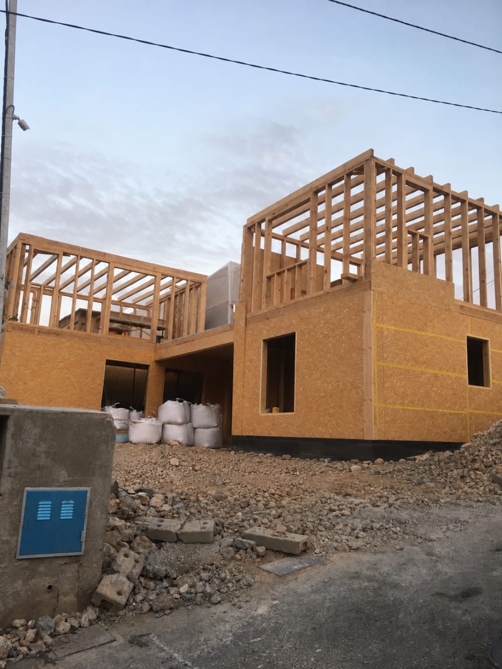 Wood construction detail