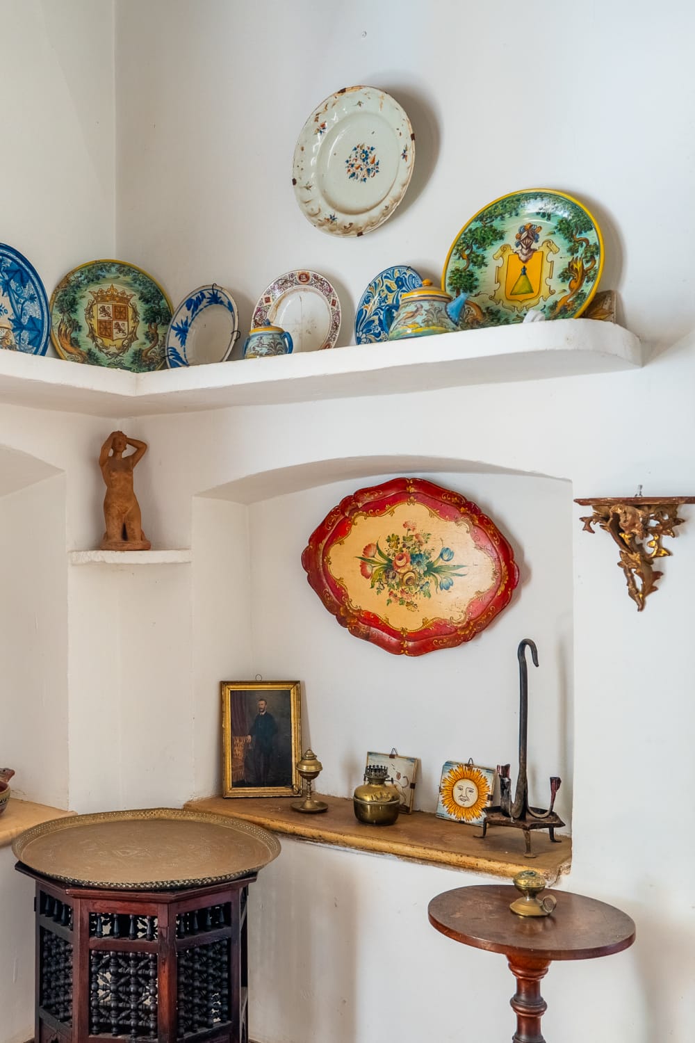 Architektonisches Detail im Wohnzimmer