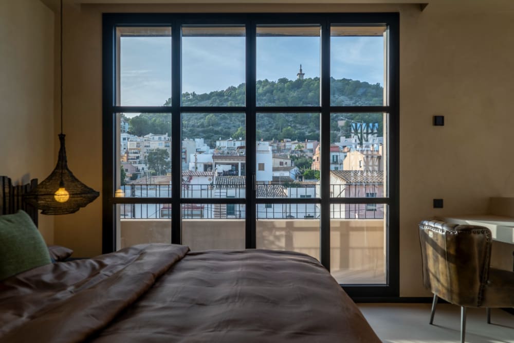 Der Blick vom Hauptschlafzimmer auf Na Burguesa, Fuster 8