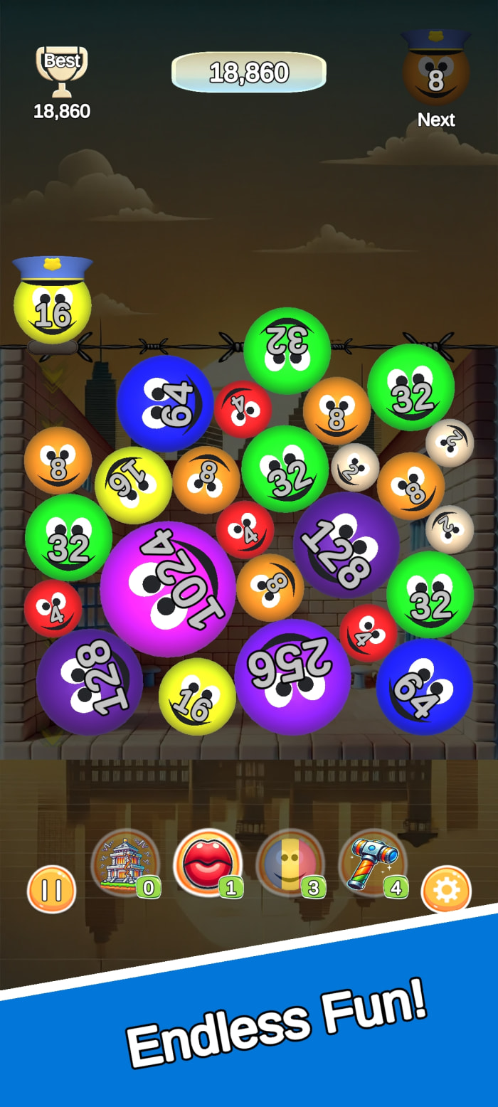 Cop Drop endless mode