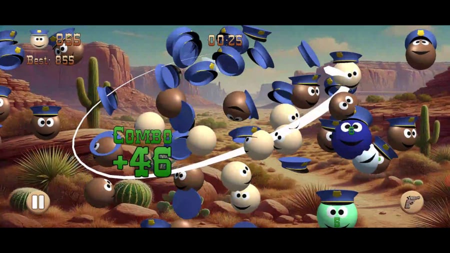 Police Ninja action level
