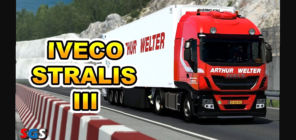 МОД Iveco Stralis III v17.0 ДЛЯ EURO TRUCK SIMULATOR 2