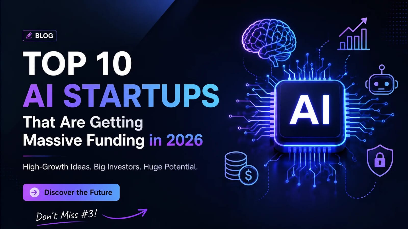Top 10 AI Startup Ideas Attracting Billions in Funding in 2026