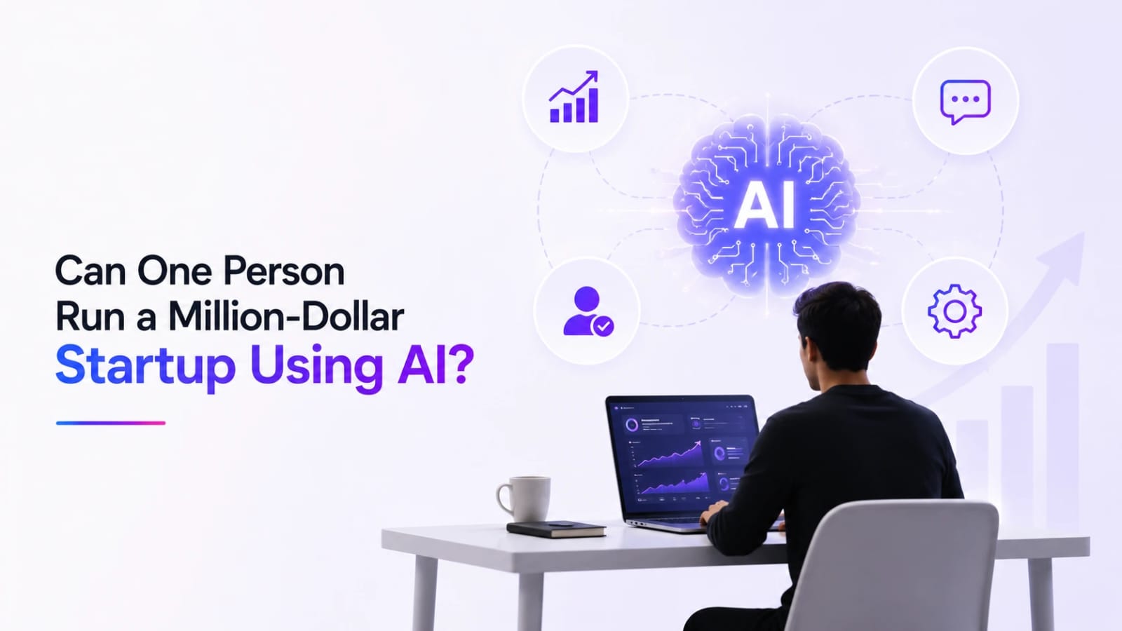 Can One Person Run a Million-Dollar Startup Using AI?