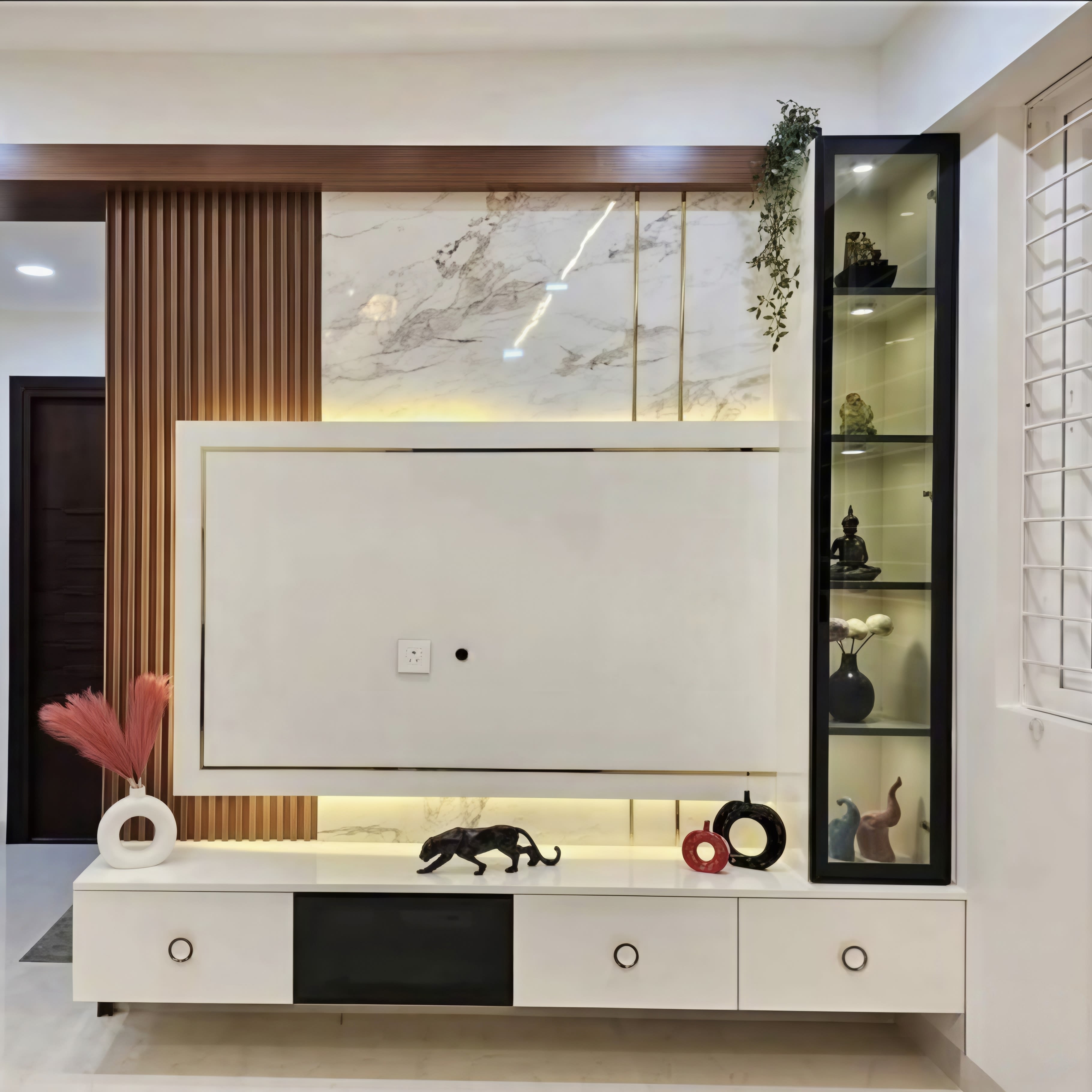 Interior design technical drawings and documentation