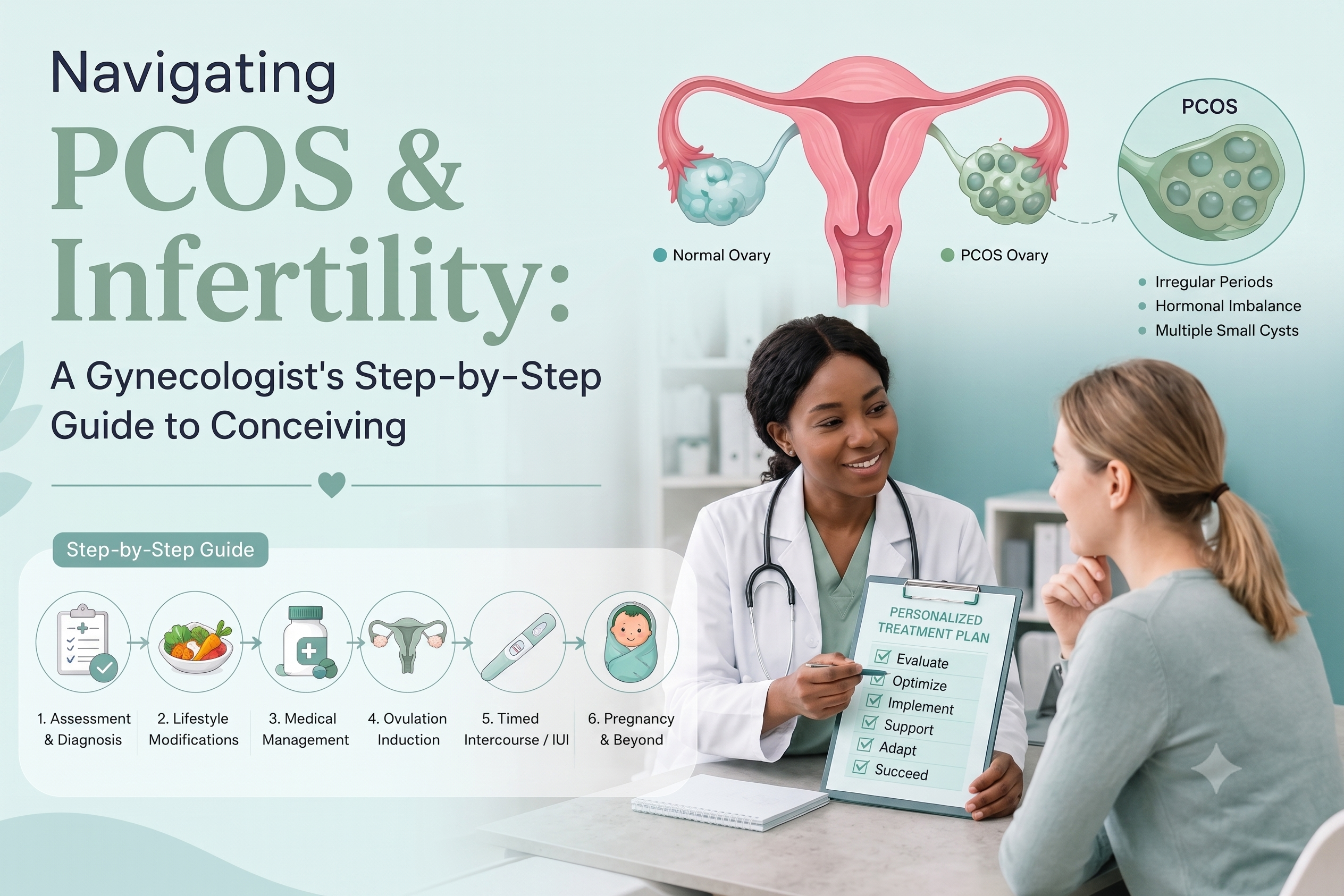 Navigating PCOS & Infertility: A Gynecologist's Step-by-Step Guide to Conceiving