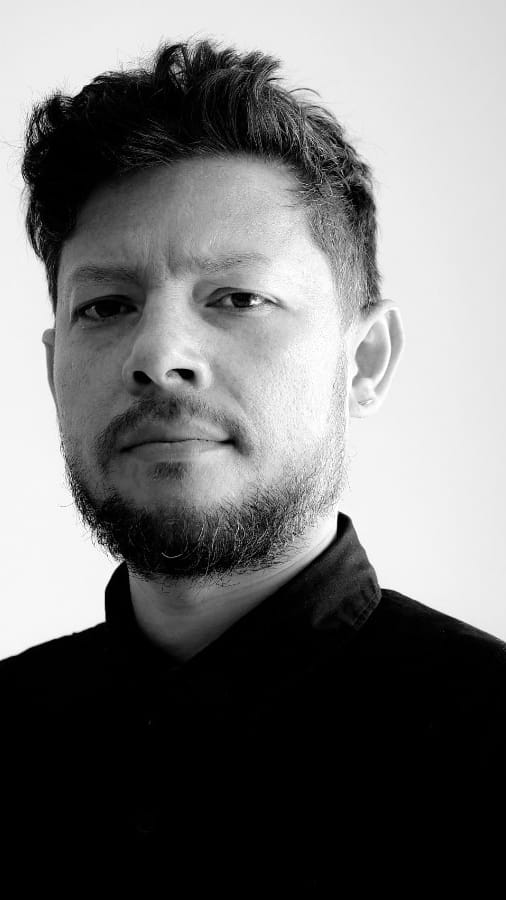 Retrato de Darwin Dikó Cañas, realizador audiovisual