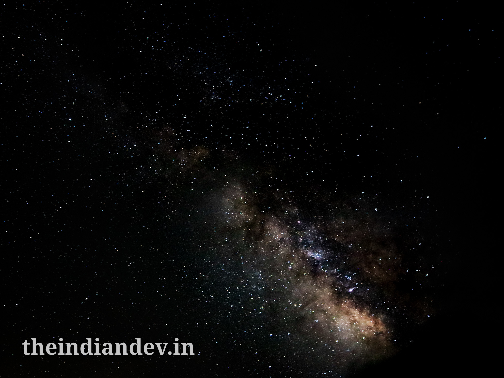 Picture of Milky way, Astophotography