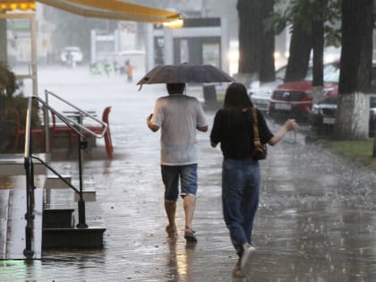 Кратковременный дождь может омрачить выходной день краснодарцев 12 июня