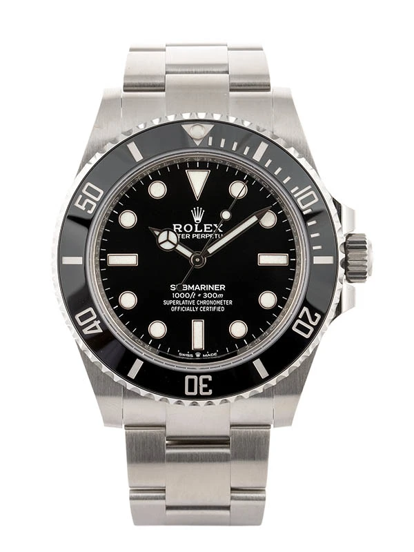 ROLEX SUBMARINER NO DATA 41MM IN ACCIAIO REF. 124060