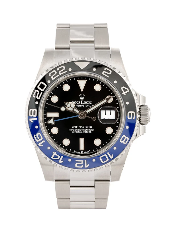 ROLEX GMT-MASTER II BATMAN OYSTER 40MM IN ACCIAIO REF. 126710BLNR