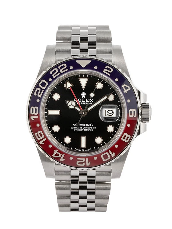 ROLEX GMT-MASTER II PEPSI JUBILE' 40MM IN ACCIAIO REF. 126710BLRO