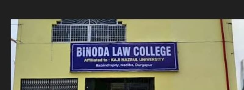 Binoda Law College Banner