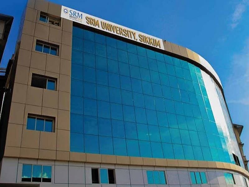 SRM University Sikkim Banner
