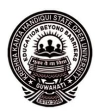 Official Logo - Krishna Kanta Handiqui State Open University - Admissionbuddy