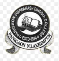 Official Logo - Panigaon Omprakash Dinodia College - Admissionbuddy