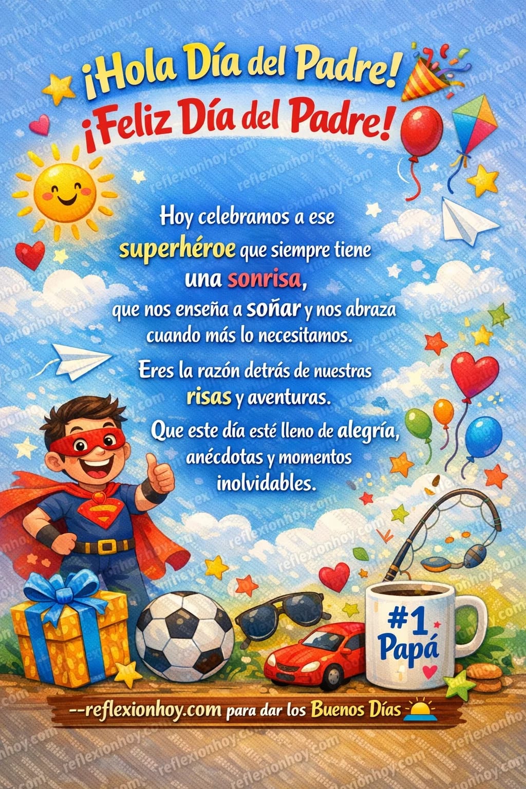 Imagen de ¡Celebremos al mejor papá del mundo! 🎉💖