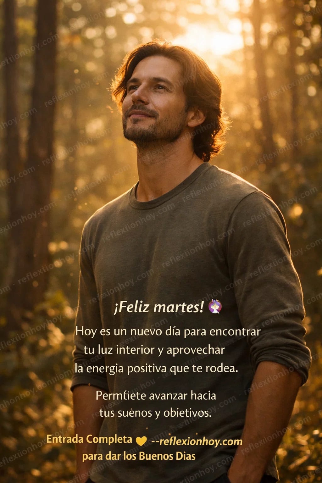 Imagen: ¡Feliz Martes! Encuentra tu Luz Interior ✨