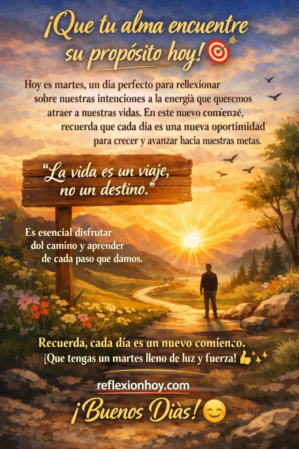 Imagen de la reflexión: ¡Hoy es Martes de Reflexión! 🌟 Encuentra tu Luz