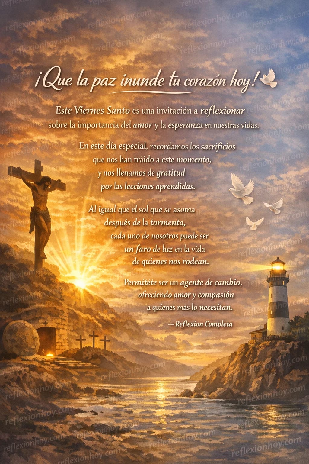 Hoy es un hermoso Viernes Santo 🌟