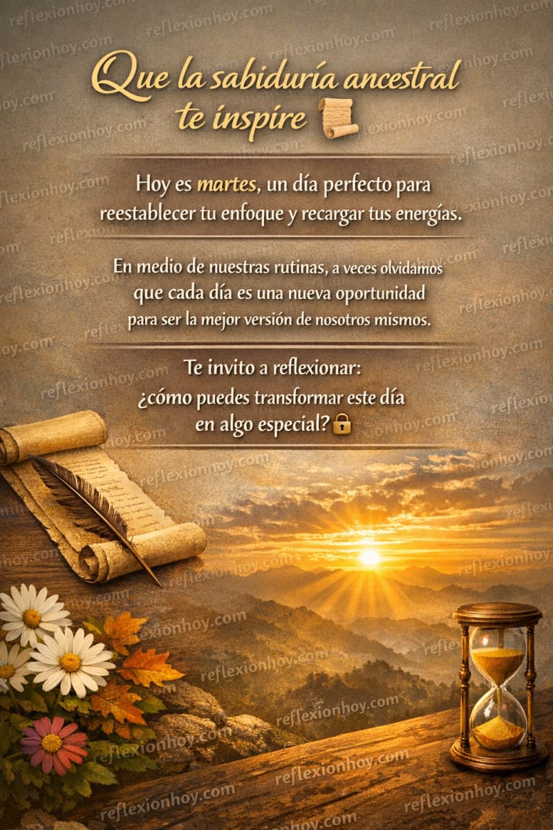 ¡Despierta tu energía positiva este martes! ✨