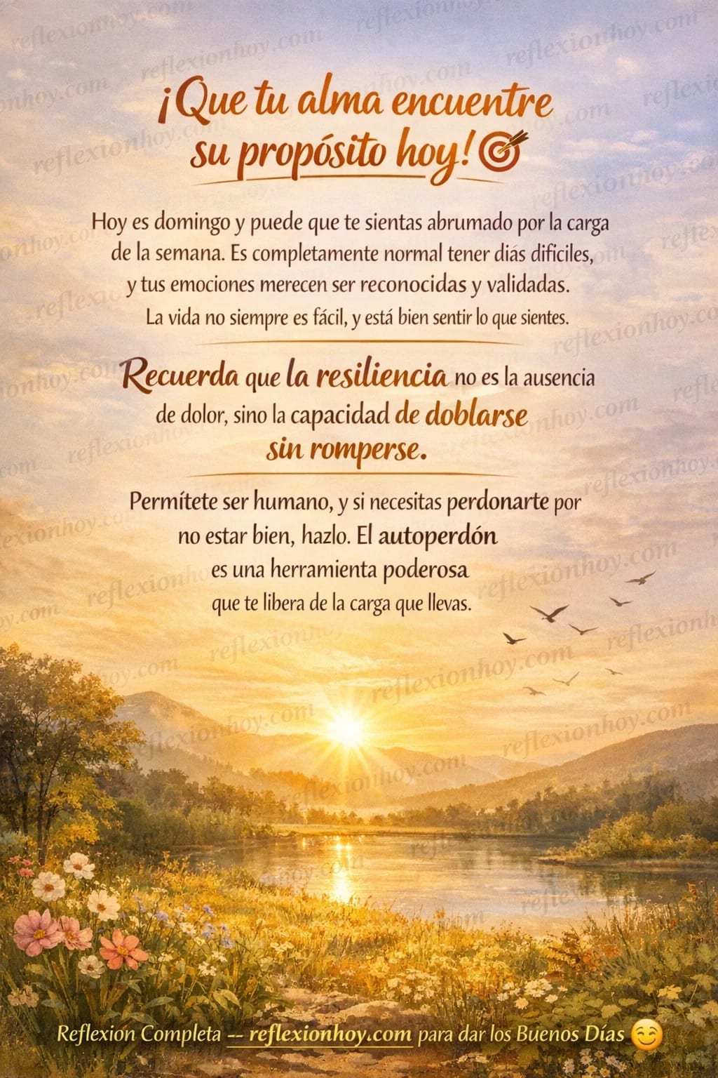 Imagen: Aligera tu carga: Reflexiones para un Domingo 🌼