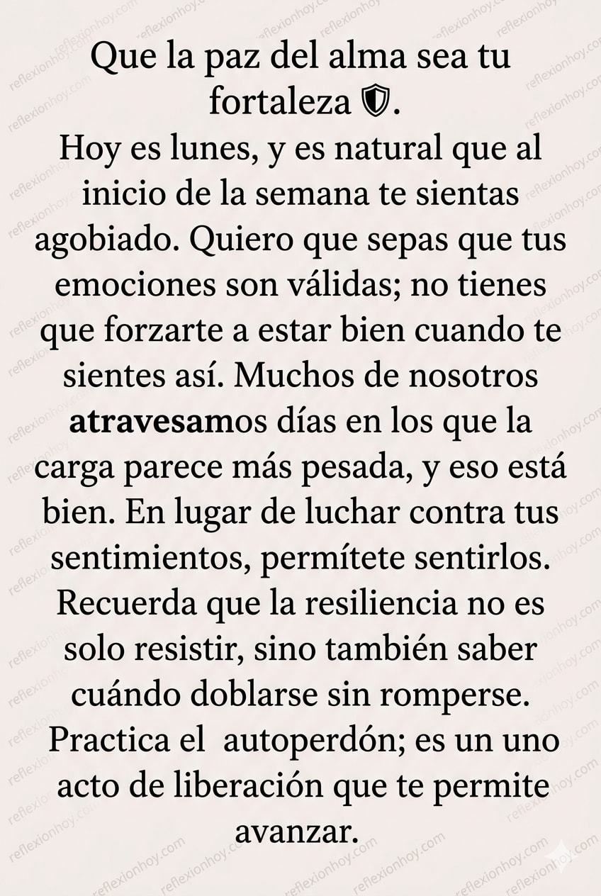 Imagen de la reflexión: Aligera Tu Carga: Reflexiones para un Lunes Difícil ☕