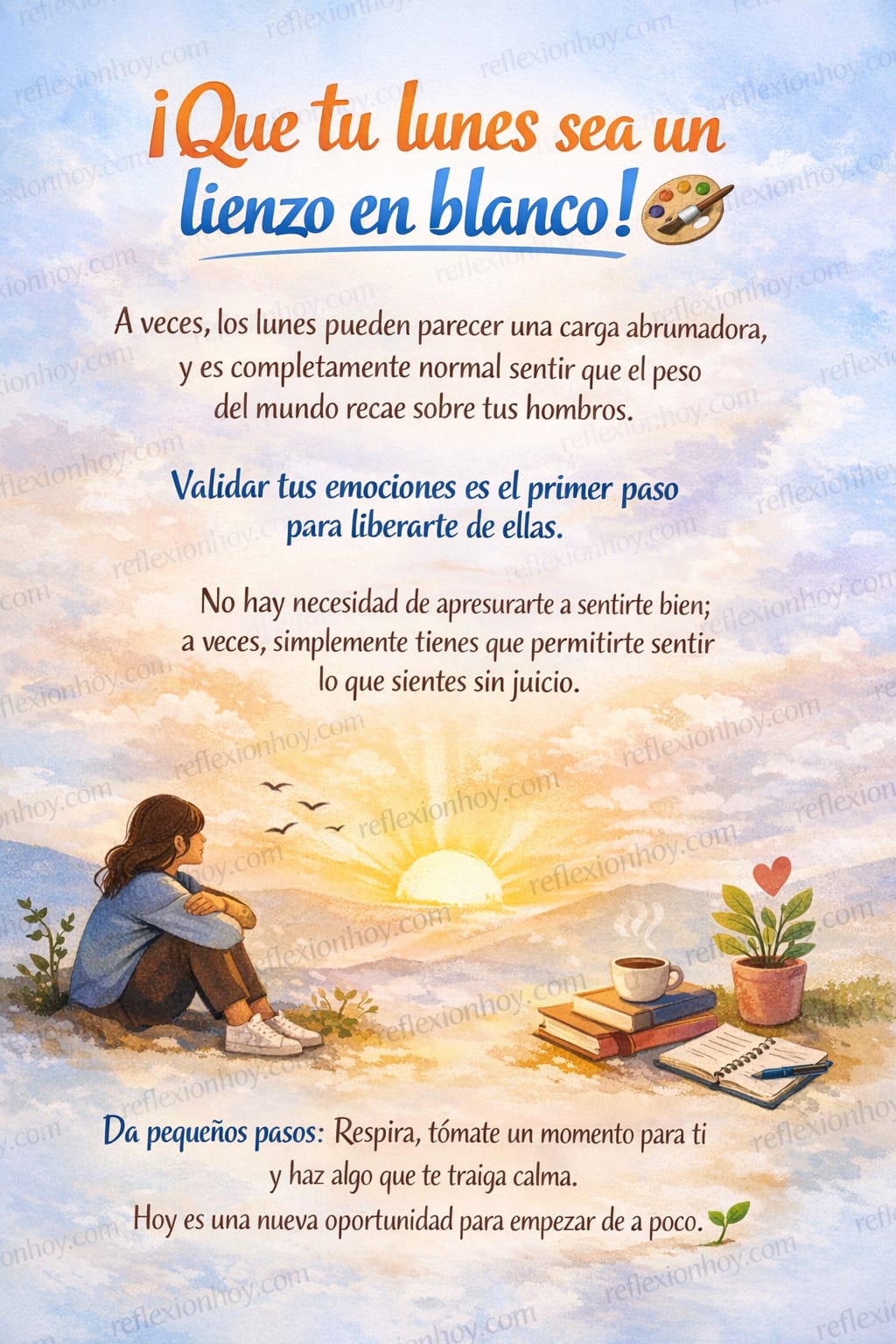 Imagen: ¡Empezar la semana con energía positiva! ☕✨