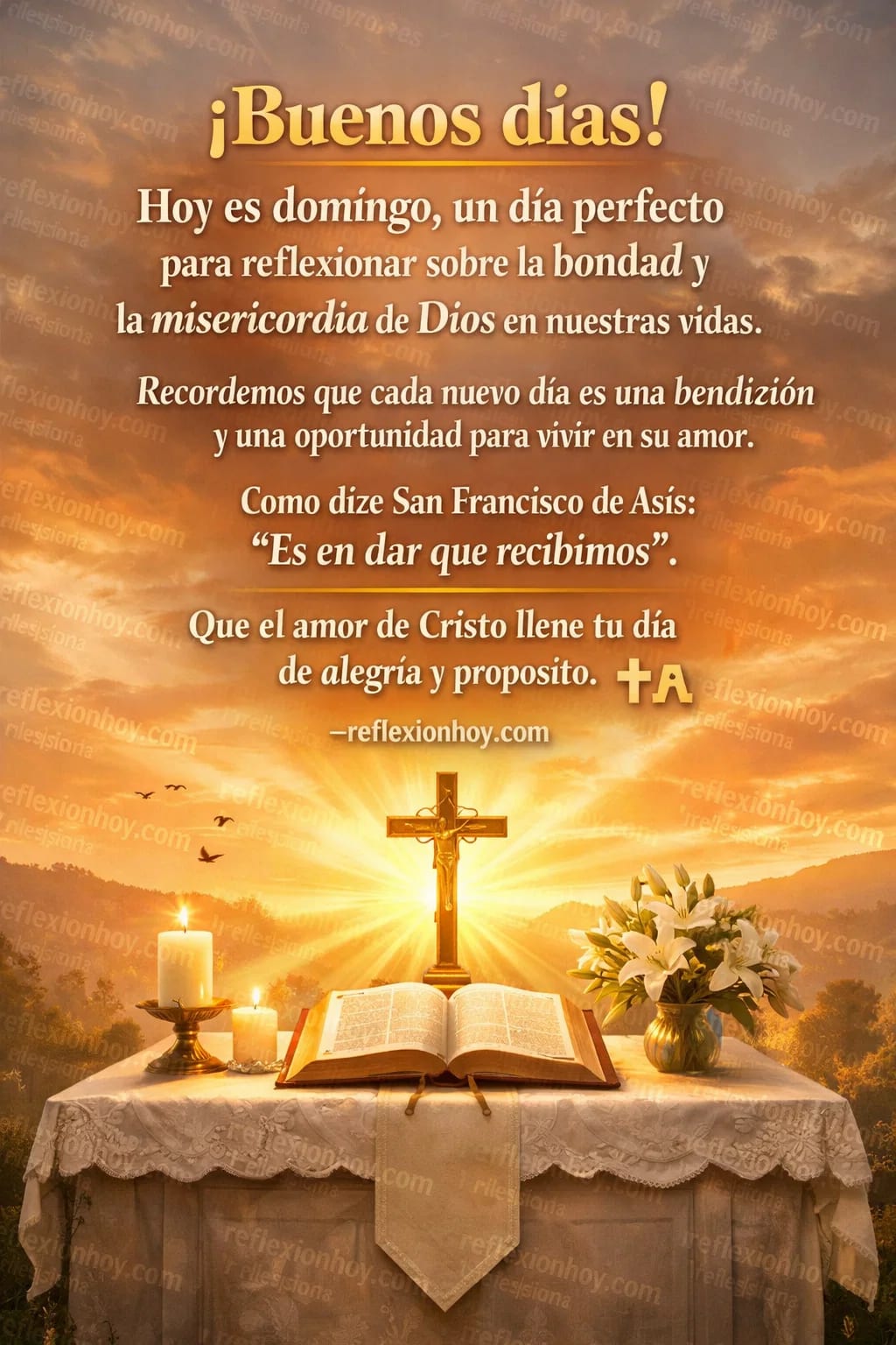 Imagen: Que la luz de tu alma brille intensamente ✝️