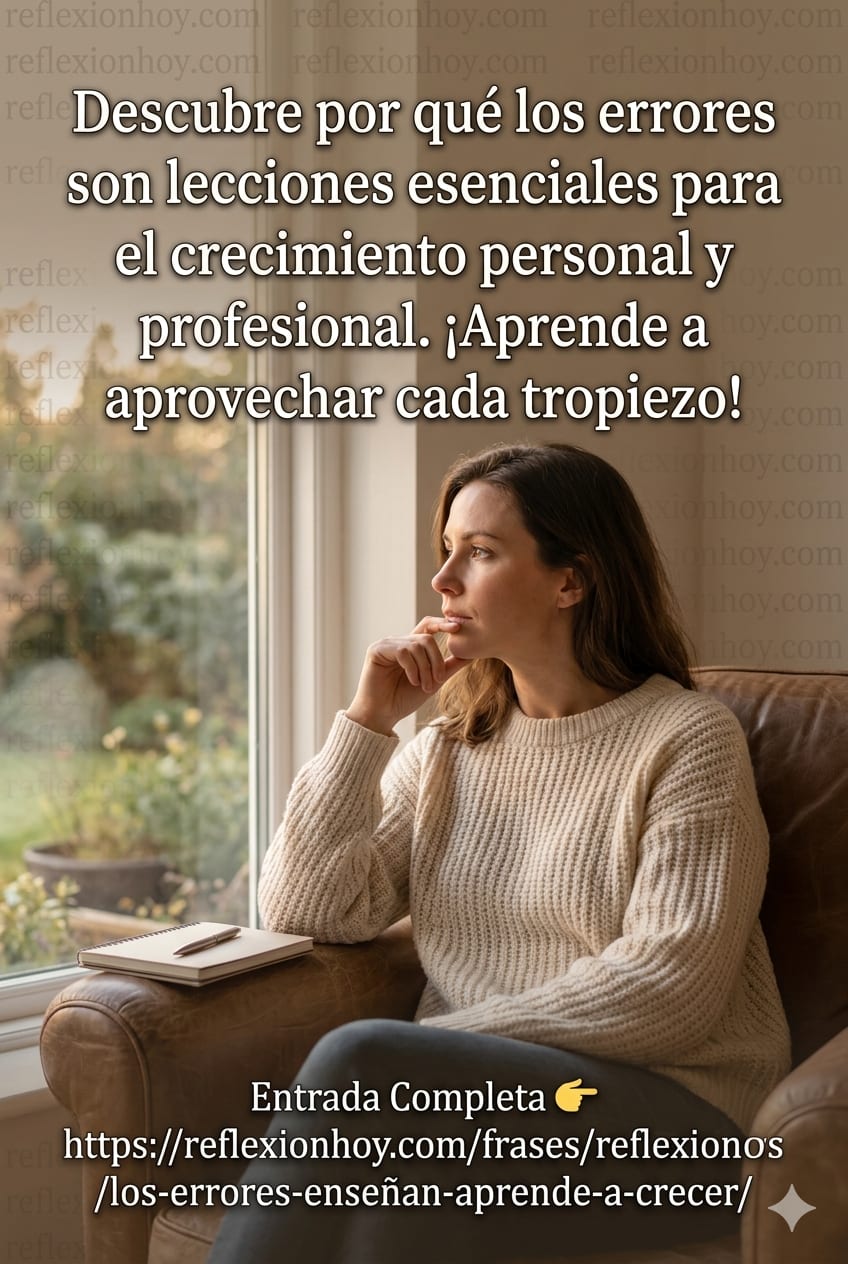 Una persona reflexionando sobre sus errores y aprendizajes.