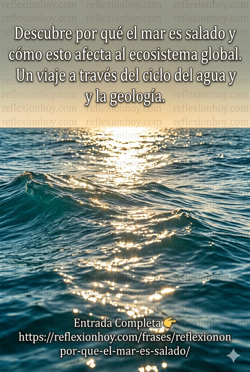 Olas del mar reflejando la luz del sol en un día claro.