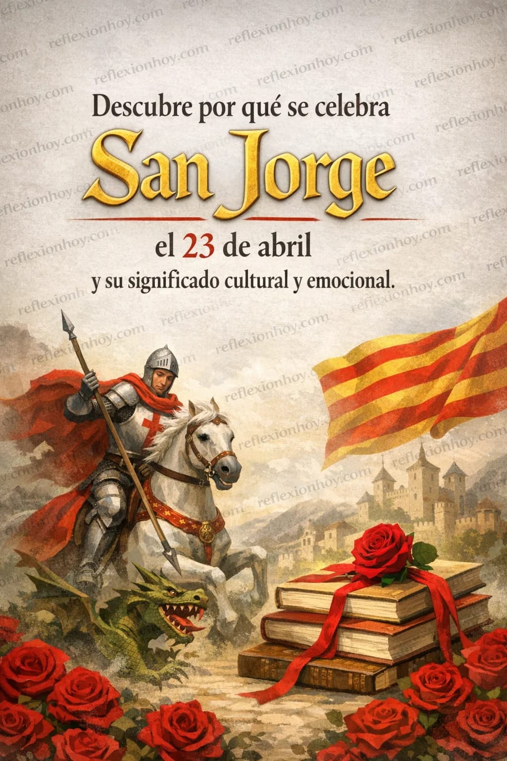 Celebración de San Jorge, un día de valentía y tradiciones culturales.