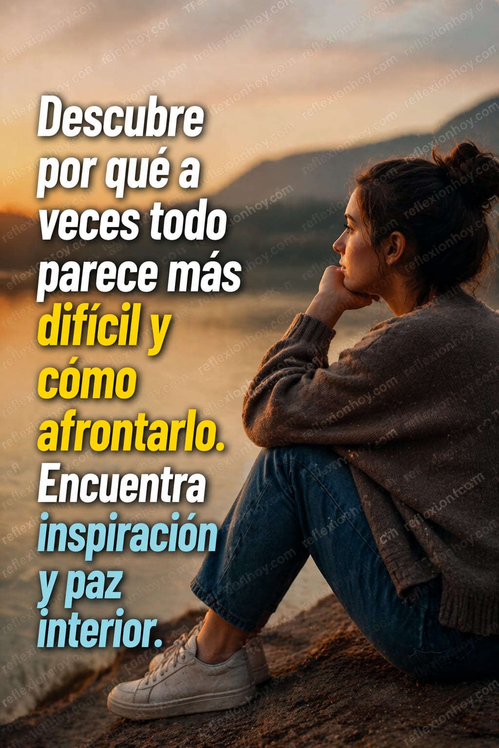 Persona reflexionando en un entorno tranquilo, buscando respuestas.