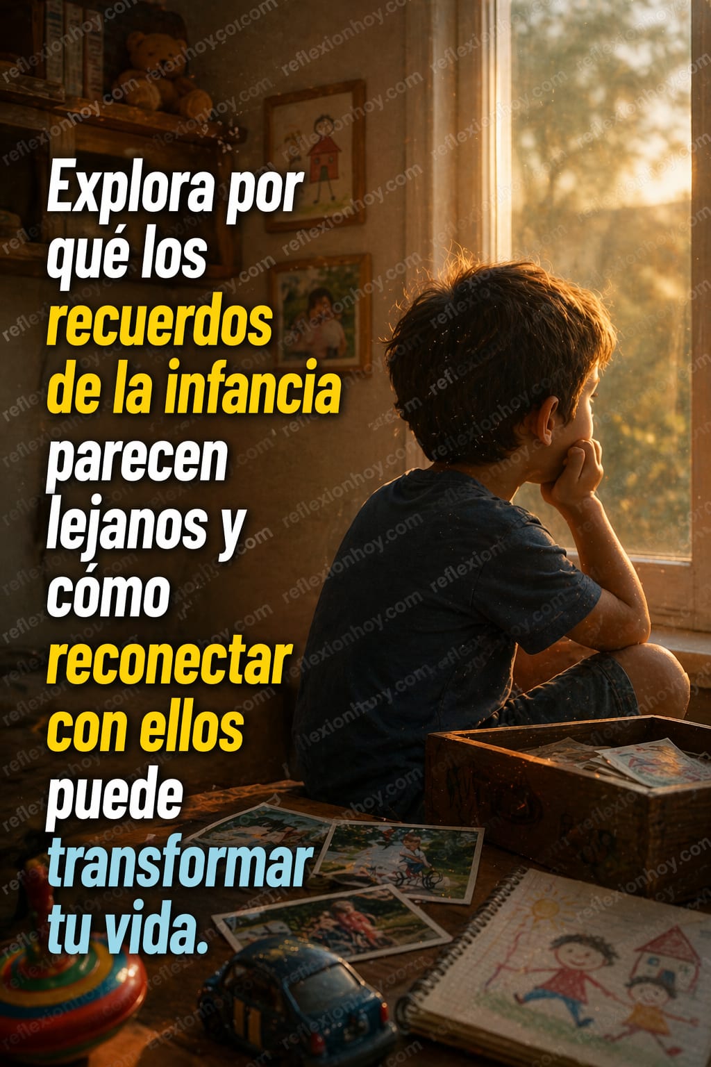 Recuerdos de infancia que evocan nostalgia y emoción.
