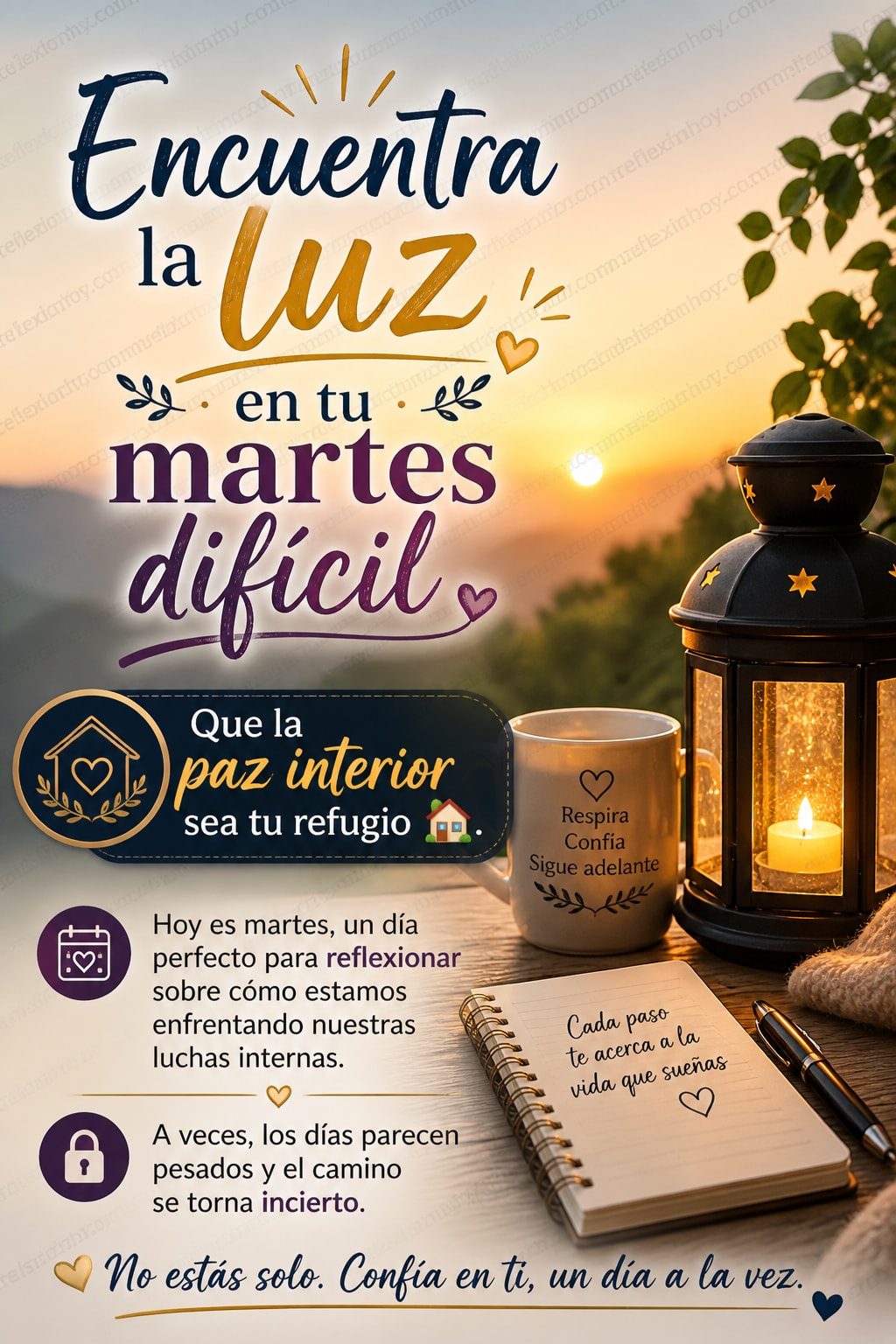 💖 Encuentra la Luz en Tu Martes Difícil 🌈
