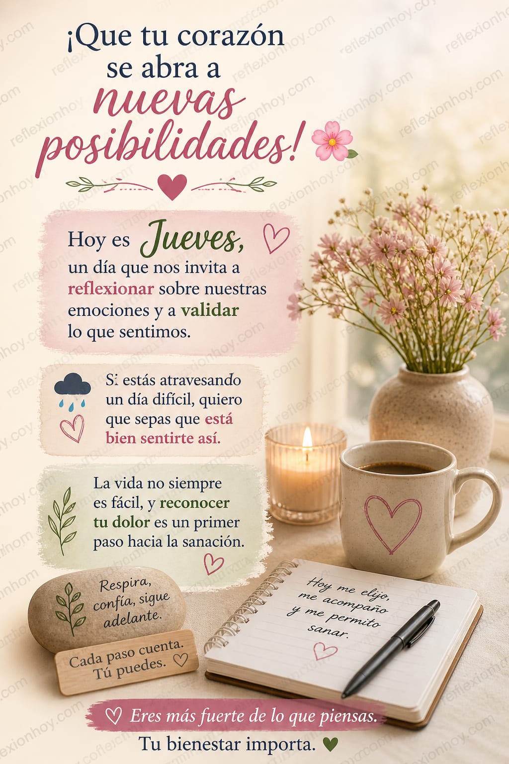 💖 Reflexiones que Aligeran el Alma en Jueves Difíciles