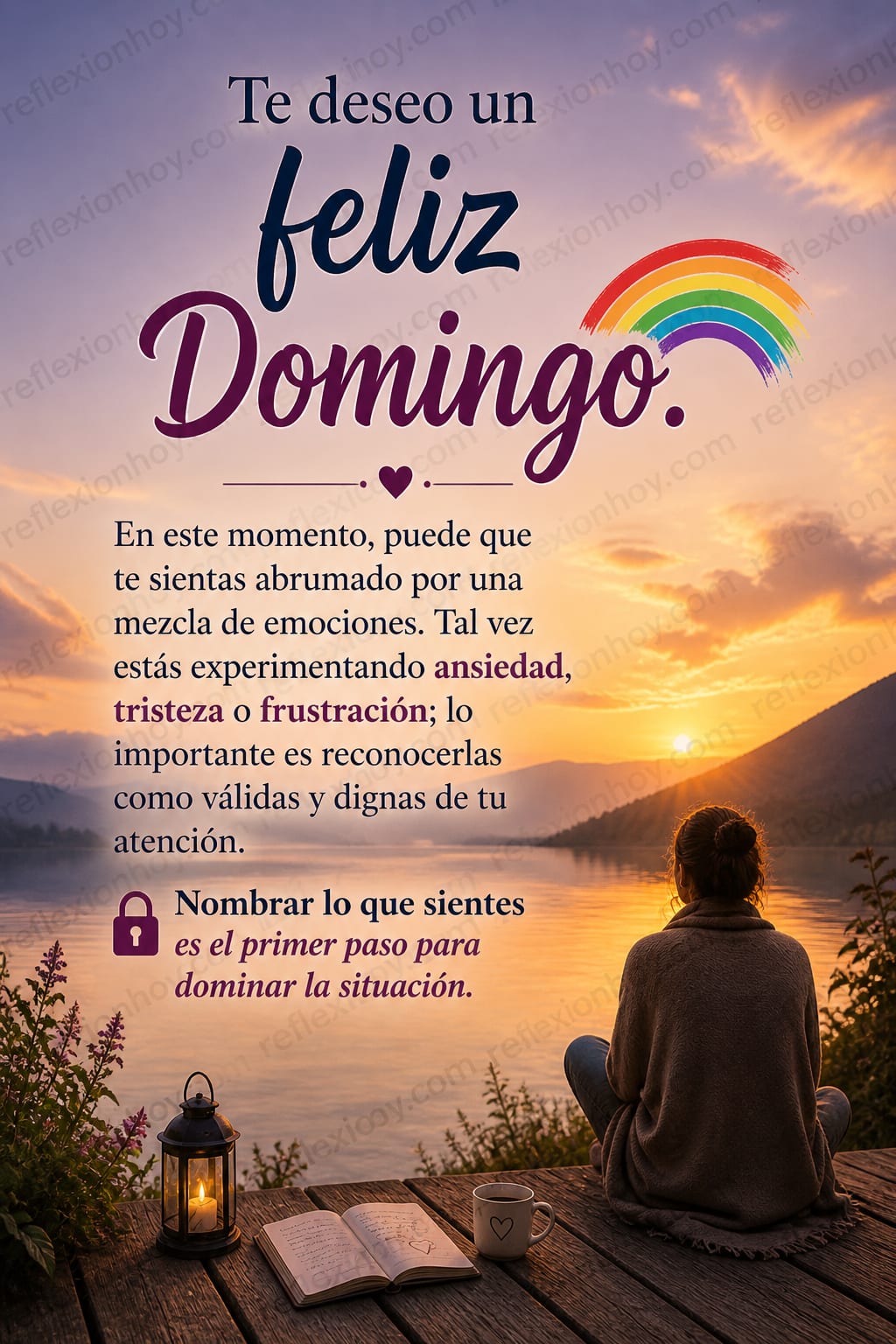Imagen de la reflexión: ¿Y si tu ansiedad te está diciendo algo importante? 🤔💭