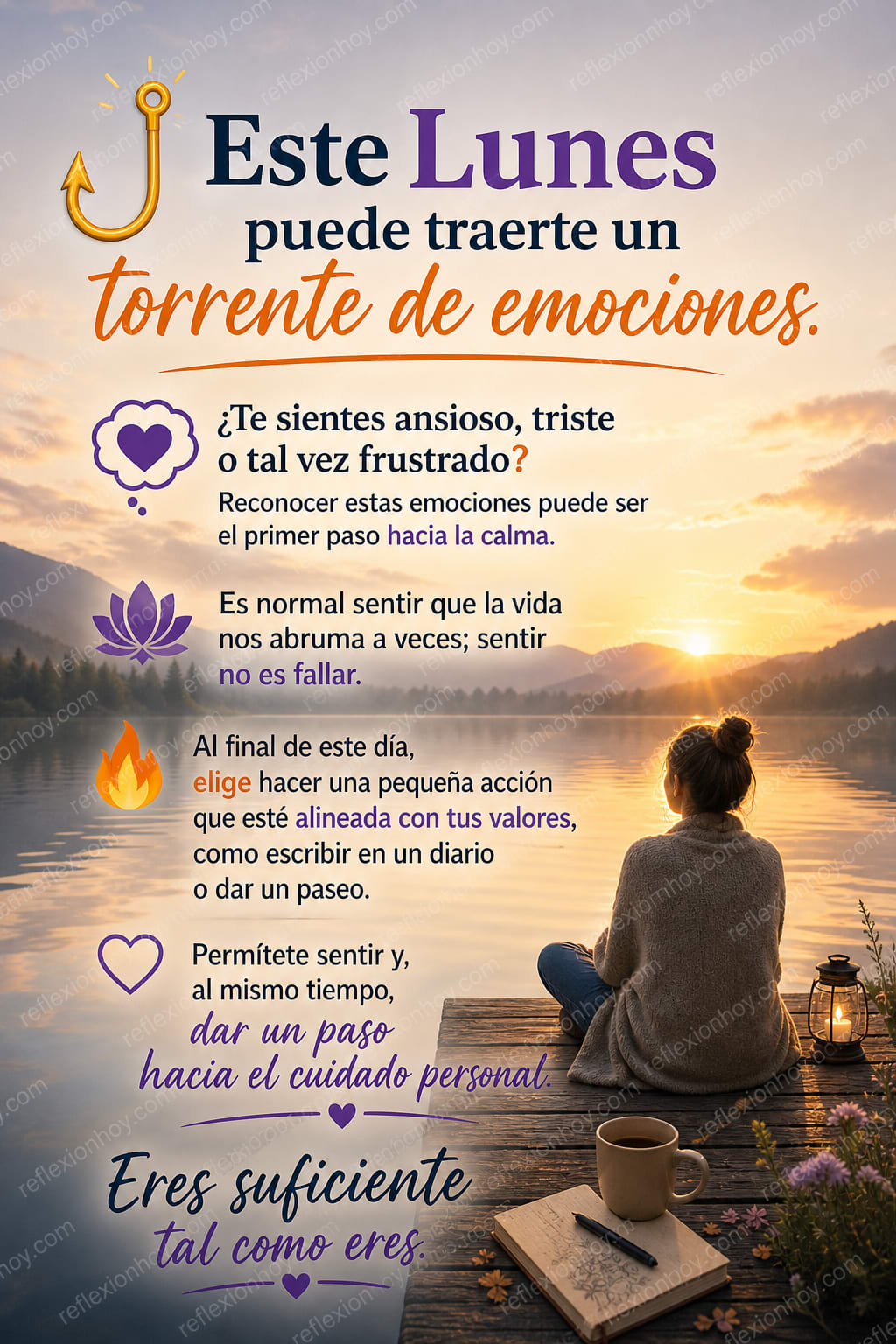 Imagen: ¿Te sientes abrumado este Lunes? 🌀 Encuentra tu calma