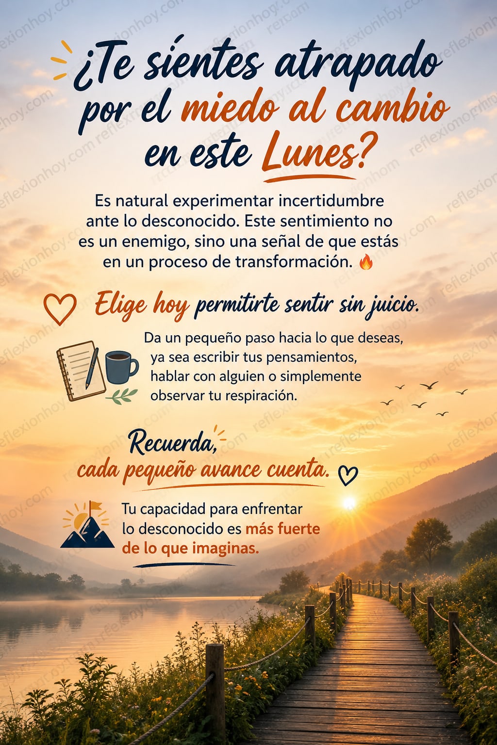 ¿Sientes temor al cambio? 🤔✨ Encuentra tu luz interior