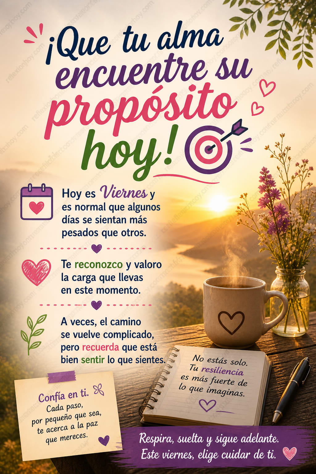 Imagen de la reflexión: ¿Un día difícil? ¡Descubre cómo transformarlo! ☕✨