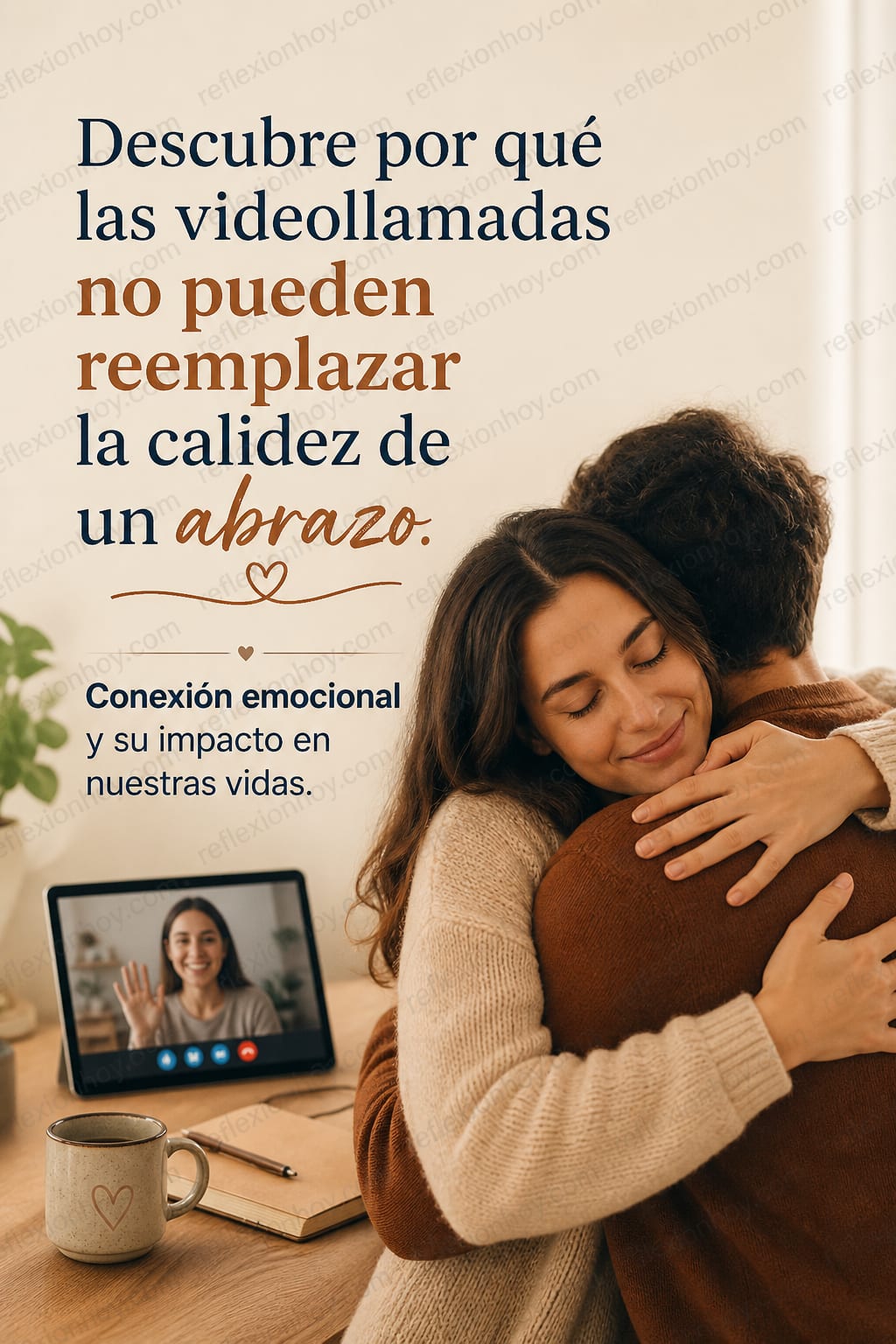 ¿Por qué las videollamadas nunca reemplazan un abrazo? 🤗