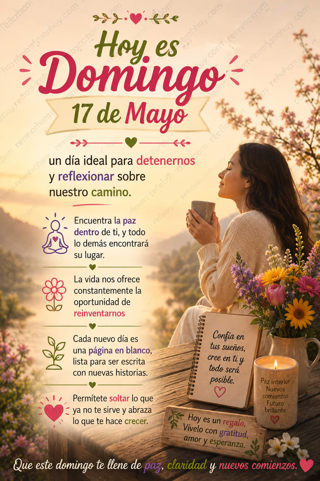 Imagen: Domingo de Reflexión: Un Nuevo Comienzo Esperanzador 🌅